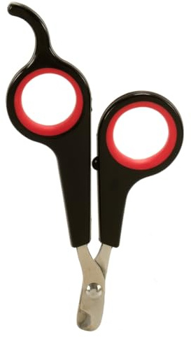 PARENCE.- Coupe-Griffes Professionnel pour Petits Animaux - Ciseaux Coupe Ongle Acier Inoxydable XS Chat, Chiot, Lapin, Rongeur, Oiseau
