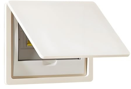 tapa contador luz,Tapa Decorativa para Cuadro eléctrico Caja de distribución Contador Flip Oculta, Cuadro para Tapar Electrico, Decorativa Distribución