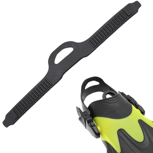 Fenremmar - 25 cm halkfria Tyrfenor | Dykning fenor Remmar, Justerbar spännare, Reservutrustning för simning, dykning, sjö, hav, , pool, surfing, snorkling,