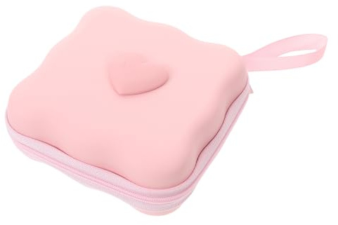 Alipis Portable Tampon Organizer Bag with Multicompartment Design and Eva Material for Reliable Protection Against Humidity, Compact Portability for Travel and Home Use