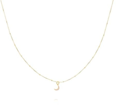 necklace diamond moon peas for women jewelry chain choker collar Made in China