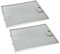 vhbw 2x Filter Metallfettfilter Dauerfilter kompatibel mit Neff D8602W0/08, D8602W0GB/01, D8602W0GB/03, D8602W0GB/04 Dunstabzugshaube, Metall