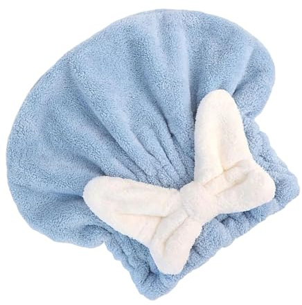 Generisch Handtuchhut für nasses Haar, Handtuch Für Das Trocknen Der Haare, trockenhauben für Haare, weiches Handtuch Badetuch Hijab für Frauen Mädchen Dusche Bad Make up