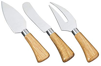 Cilio 296679 Formaggio - Juego de cuchillos para queso (madera)