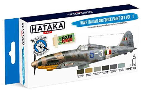 HTK-BS103 WW2 Italian Air Force Paint Set Vol. 1