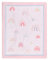 HMtideby Baby Toddler Blanket Quilt Cot Comforter Crib Baby Quilts for Boys and Girls Nursery Bed Throw Blanket 84x107cm-Pink Rainbow