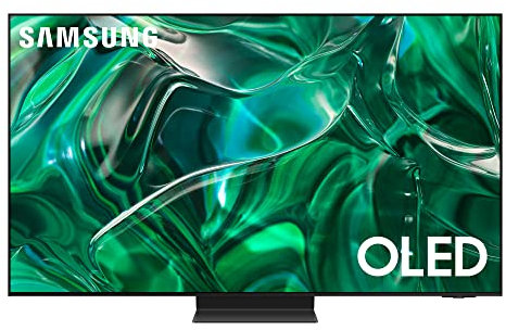 Samsung TV QE77S95CATXZT OLED Smart TV 77 Neural Quantum 4K, Gaming TV, Dolby Atmos OTS Lite Infinity One Design Integrato Bixby e Alexa, compatibile Google Assistant, 144 Hz, Titan Black 2023