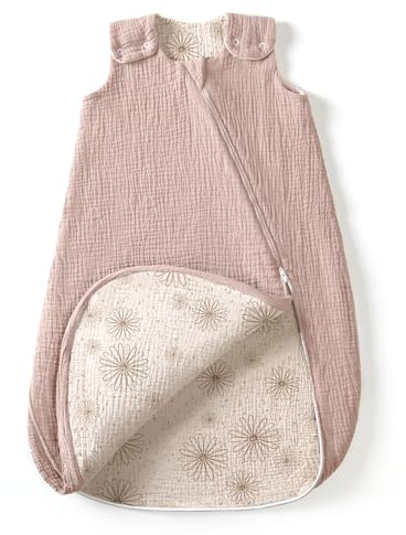 lulumoon Gigoteuse pour bébé de 9 à 15 Mois : Gigoteuse en Mousseline pour garçons et Filles ; Gigoteuse en Coton pour Chambre d'enfant de 80 cm, Toute l'année.