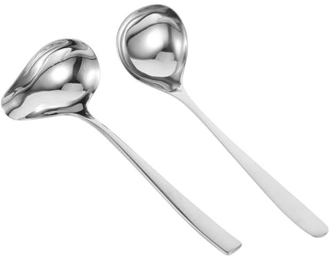 Träskedar for matlagning, robust slitssked och soppslev Såsslevpip Såssked for soppa