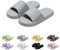 Bathroom Slippers Unisex Men'S Beach Pool Slide Man And Womens Thick Soled Household Lightweight Non-Slip Open-Toe Shower Shoes Quick Drying Extra Thick Sandals For Summer Beach And Swim Pool