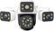 Caméra Extérieure PTZ WiFi 6K 12MP, sans Fil, IP, Trois Objectifs, Zoom X10, Étanche, Suivi Automatique, Vidéosurveillance, Application IPC360Home(12MP 6K Cam Add 64G)