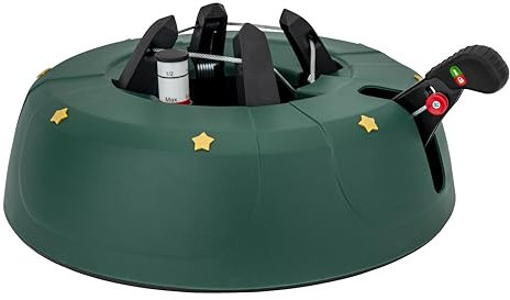 Star-Max Christbaumständer by F-H-S, Start 3, Modell 2018, für Baumhöhe bis 3,0 m, Weihnachtsbaumständer mit Fuhebelfunktion und Einseiltechnik, 3,0 Liter Wassertank, 3 liters, Grün