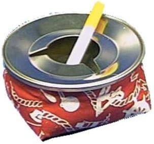 OSCULATI Posacenere Acciaio Inox Rosso