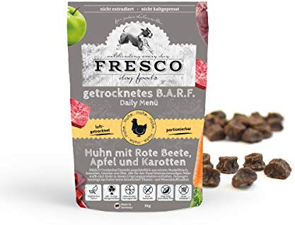 Fresco Dog Trockenbarf I Daily Menü Huhn mit Rote Bete, Apfel und Karotten I 1kg