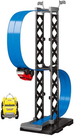 Circuito de carreras de autos tragamonedas,Juegos de circuitos de carreras de autos tragamonedas,Juguete de pista de carreras de coches con 1 coche | Juego de juguetes para vehículos, juegos de