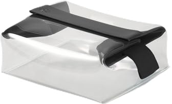 Cadence Parcel - Kit Transparente Dopp con Cierre magnético - Kit de Aseo de Viaje Duradero y Resistente a Fugas - Cumple con la TSA y diseño Modular - Pequeña Bolsa de higiene para artículos