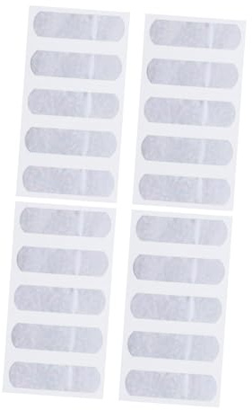 DECORNIJIA 20 piezas Unidades Apósitos Adhesivos Infantiles Impermeables con Purpurina Pequeñas Tiras Protectoras para Heridas Adhesivo Fuerte Uso Diario para Adultos