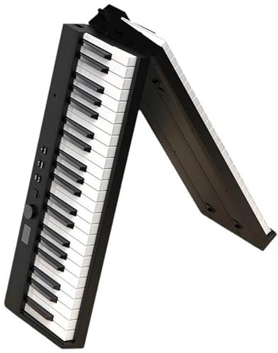Professionellt Elektroniskt Piano 88 Tangenter Hopfällbart Keyboard Bärbart Elektriskt Digitalpiano För Nybörjare Musikövning