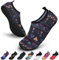 SAGUARO Scarpette Scoglio Uomo Donna Scarpe da Sport Acquatici Barefoot Scarpe da Piscina Spiaggia Canottaggio Mare Fiume Nuoto Surf Vela Calzini per Immersione (Bohemia Viola,36/37 EU)
