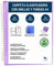 Raylu Paper - Porte Vues A4 avec Pochettes Plastiques Transparentes et Couverture Personnalisable et Fermeture Élastique, Porte Documents Souple (20 Pochettes, Violet)
