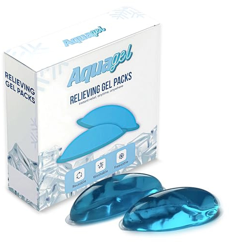 Aquagel Hemorrhoid Cooling Gel Pack with Aquagel Technology - Discreetly Packaged Relief for Hemorrhoids and Painful Swelling