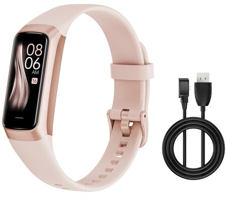Fiauli Montre intelligente pour répondre/passer des appels, montre de fitness de 2,8 cm avec moniteur de fréquence cardiaque, traqueur d'activité avec 25 modes sportifs, étanche IP68 pour iOS Android