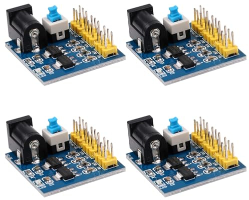 4 st spänningsomvandlingsmodul, DC-DC spänningsomvandlingsmodul, 12 V till 3,3 V/5 V/12 V utgångsspänning justerbart kretskort, multiutgående strömförsörjning