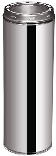 AllFuel HST 6 x 48 304 Stainless Steel All Fuel Class-A Double Wall Insulated Chimney Pipe