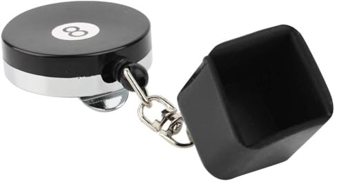 Agatige Clip Porta Gessetto per Stecca, Porta Gesso Portatile per Stecche da Biliardo Accessori per Biliardo Porta Gesso da Biliardo Flessibile per Stecche da Biliardo