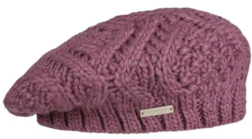 Seeberger Salvirola Strickbaske Damenbaske Baske Winterbaske (One Size - Flieder)