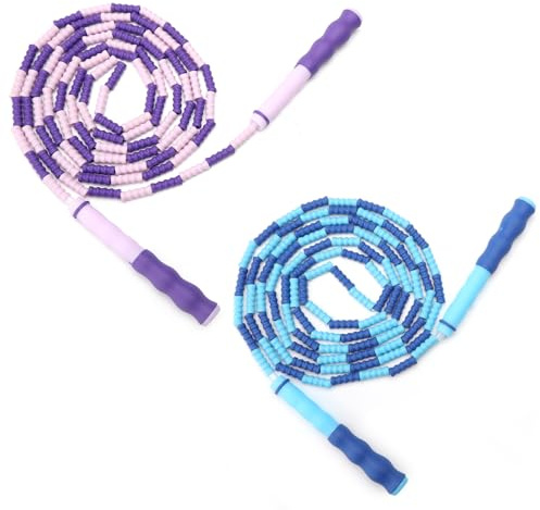 APOMOONS 2 stycken trasselfritt hopprep, 2,8 m snabb justerbar fitness hopprep, träningshopprep