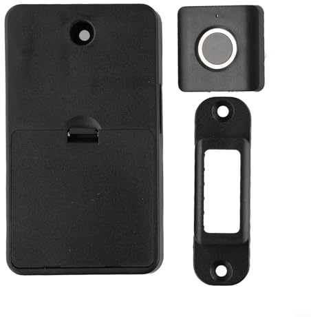 ZAMETTER Verrou biométrique intelligent pour armoire à empreintes digitales - Système de verrouillage électronique à empreintes digitales - Contrôle par smartphone - Pour meubles de bureau, tiroir de