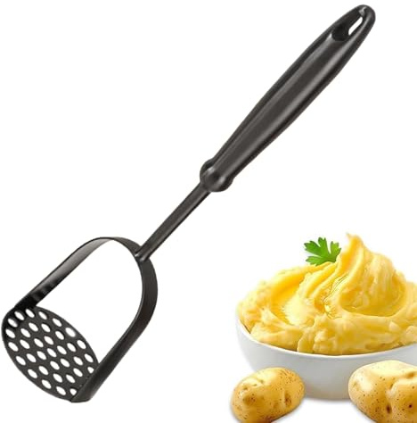 Potatismosare, rostfritt stål, kökspress, matlagningsverktyg för matanvändning | Bönkvarn, hemmakök matlagning och mat för potatis, grönsaker, kött, nötkött, kyckling, avokado