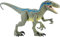 Jurassic World Riesendino Velociraptor Blue, 45 cm hoch, 106 cm lang, mit realistischer Optik, beweglichen Armen und Beinen, kann bis zu 20 Mini-Actionfiguren verschlingen, GCT93