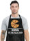 BWKTOP Pizzaschürze – King of the Pizzaofenschürze mit Tasche für Chef Dad, King of Oven, [Adjustable]