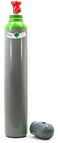 Bouteille de gaz MIX Argon (82%) + CO2 (18%) Mélange 2,3 m³ 10 Litres 200 bar pour MIG TIG WIG Gaz de soudage Mélange