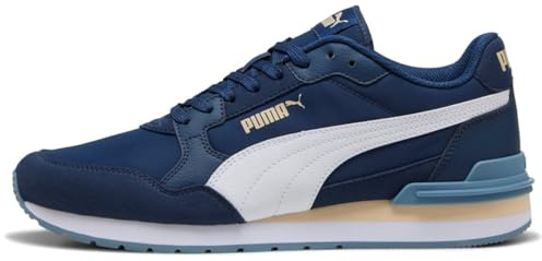 PUMA Unisex St Runner V4 Nl Sneaker, Persisches blaues PUMA weißes Segeltuch, 46 EU