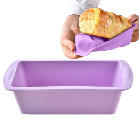 Stampo per pane in silicone | Stampo per torte in silicone antiaderente | Teglia per pane e pagnotta | Stampo antiaderente per pagnotta | Stampo per muffin, stampo per pane tostato, stampo da forno,