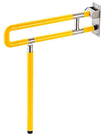 Barra de agarre para baño, barra de apoyo de seguridad, pasamanos plegables para personas mayores, barra de inodoro antideslizante, bañera