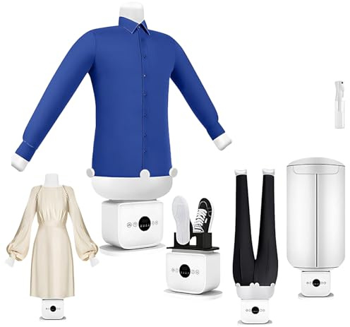 SHEUAO Shirt Iron,Touch Type Humanoid Automatic Ironing Machine,360°Without Blind Spots Drying/Ironing Machine,109 Holes,75° Hot Air Expansion Output For Automatic Ironing D