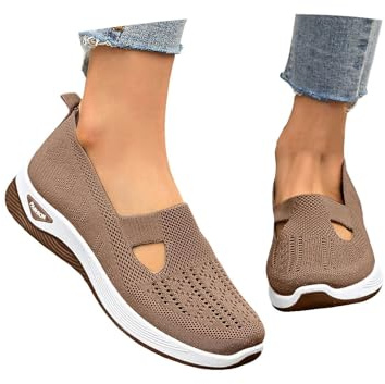 Zapatillas Ortopedicas Mujer Zapatos Ortopedicos Sin Cordones Calzado Respetuoso Caminar Comodos Senderismo Manos Antideslizantes Ligeras Cómodas para Plataforma