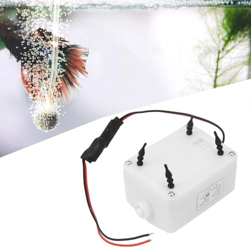 Mini Bomba de Aire 12V, Zya680 22Kpa Potente Bomba de Aire Inflable Eléctrica Dc12V Flujo 7.5L / Min, para Generador de Ozono, Cama de Aire, Tanque de Acuario