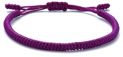 LUCKY BUDDHIST - Tibetisches Glücksarmband + Buddhistisches Geschenk! – Für Männer, Frauen, Teen – Geflochtene Freundschaftsarmbänder, Handgefertigt – Einstellbares Armband für das Handgelenk