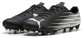 PUMA Herren Attacanto Ii Fg/Ag Fussballschuh, Schwarz Weiß, 43 EU
