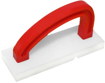 LOVIVER Raboteuse de Planche à découper avec poignée Facile à Utiliser Robuste Refinisher de Planche à découper pour la Cuisine Commerciale à Domicile, Rouge