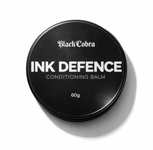 Black Cobra Tattoo Aftercare Ink Defense – Professional Tattoo Healing Butter for New & Existing Ink – Moisturizing Tattoo Aftercare Balm Cream for Soothing, Color Support & Daily Care – 60g