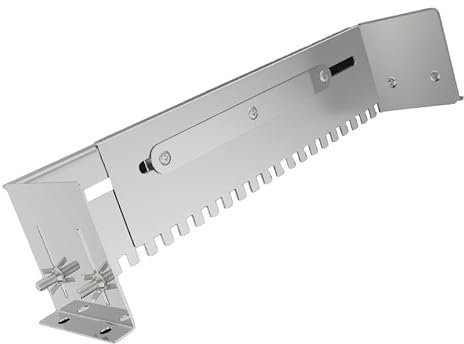 Pettine for malta con cazzuola dentata regolabile da 400-800 mm for un'applicazione rapida e uniforme dell'adesivo sul pavimento(300-600mm)