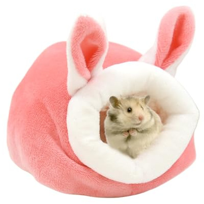 Cucce Per Criceti Grotta In Peluche Cuccia Morbida Piccoli Animali Habitat
