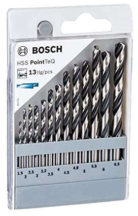 BOSCH 2 608 577 349 Juego de brocas en espiral para metal