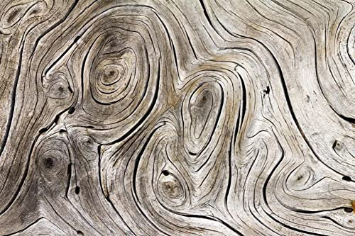 Papel De Pared 3D Papel Tapiz Grano De Madera De Arte Geométrico Retro Papel Pintado Tela No Tejida Mural Decorativo 300x210cm